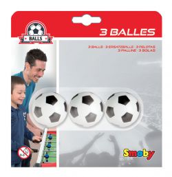 3 BALLES BABYFOOT (SOCCER SUR TABLE)